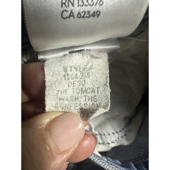 Mother Superior Jeans Tomcat The Confession High Rise Destroyed Jeans 26 - Picture 16 of 16